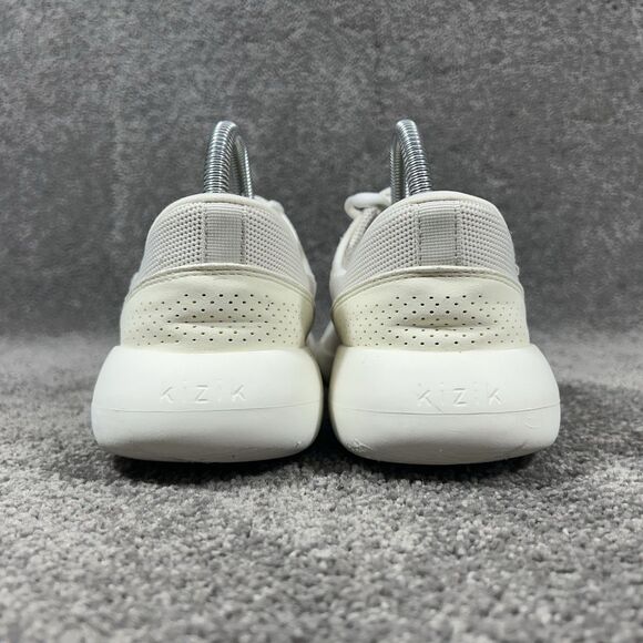 Kizik Madrid Eco-Knit Womens Size 8 White Hands Free Slip On Athletic Shoes Used - Picture 5 of 10